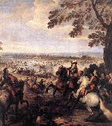 Parrocel, Joseph The Crossing of the Rhine by the Army of Louis XIV oil painting on canvas